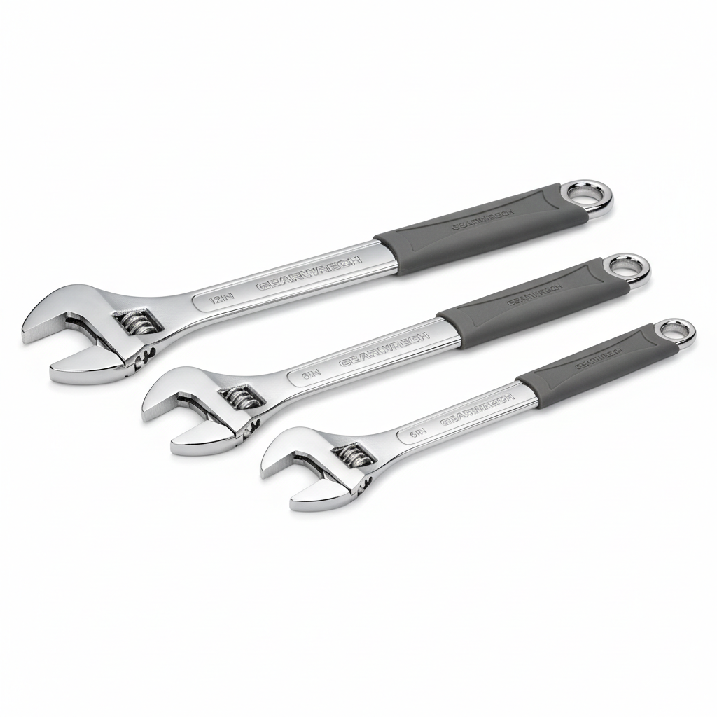 Adjustable Wrench Set 3-Piece